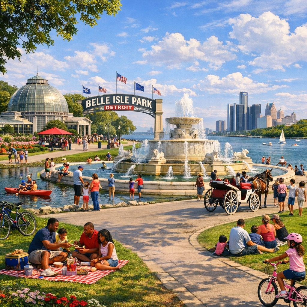 Exploring Detroit’s Parks and Attractions: A Weekend Guide