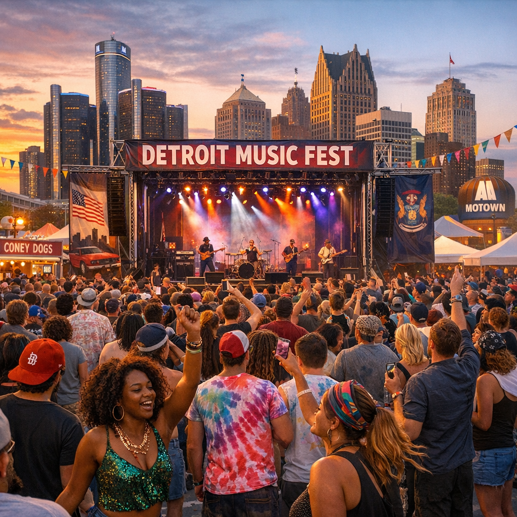 Exploring Detroit’s Vibrant Music and Arts Festivals