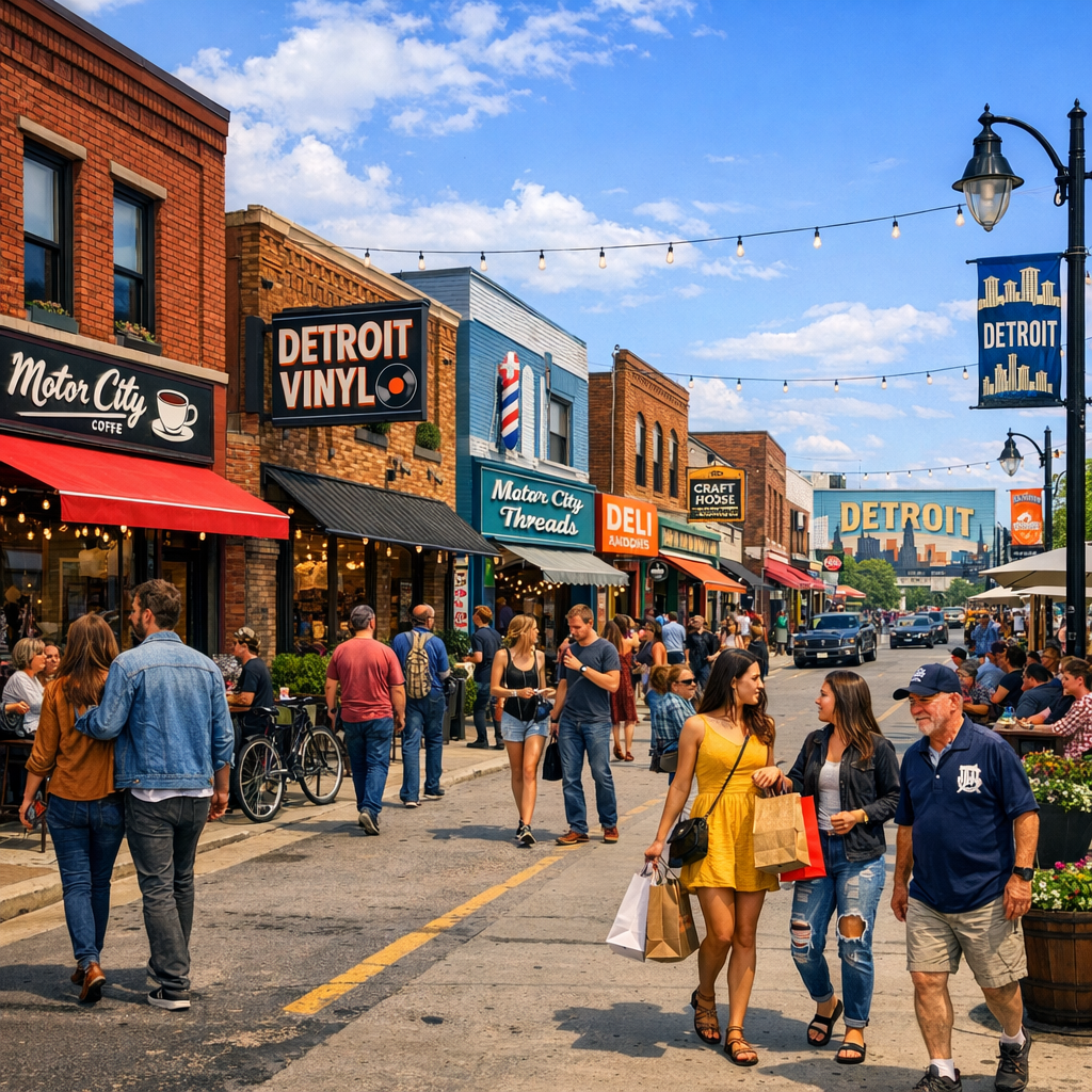 Detroit’s Entrepreneurial Renaissance: A Community-Driven Revival