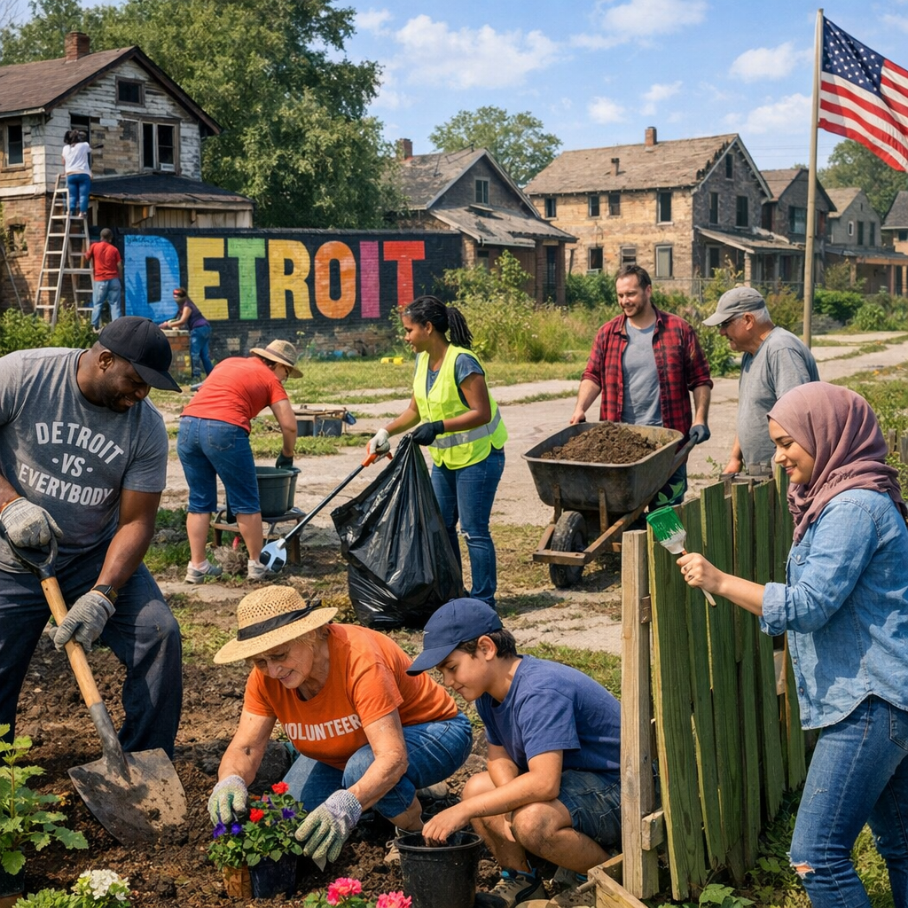 Empowering Detroit: Community Initiatives Driving Neighborhood Revitalization